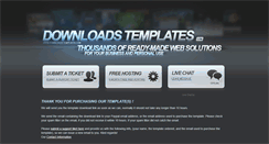 Desktop Screenshot of downloads-templates.com